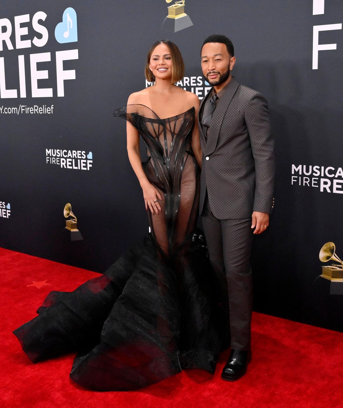 Grammy Chrissy Teigen und John Legend