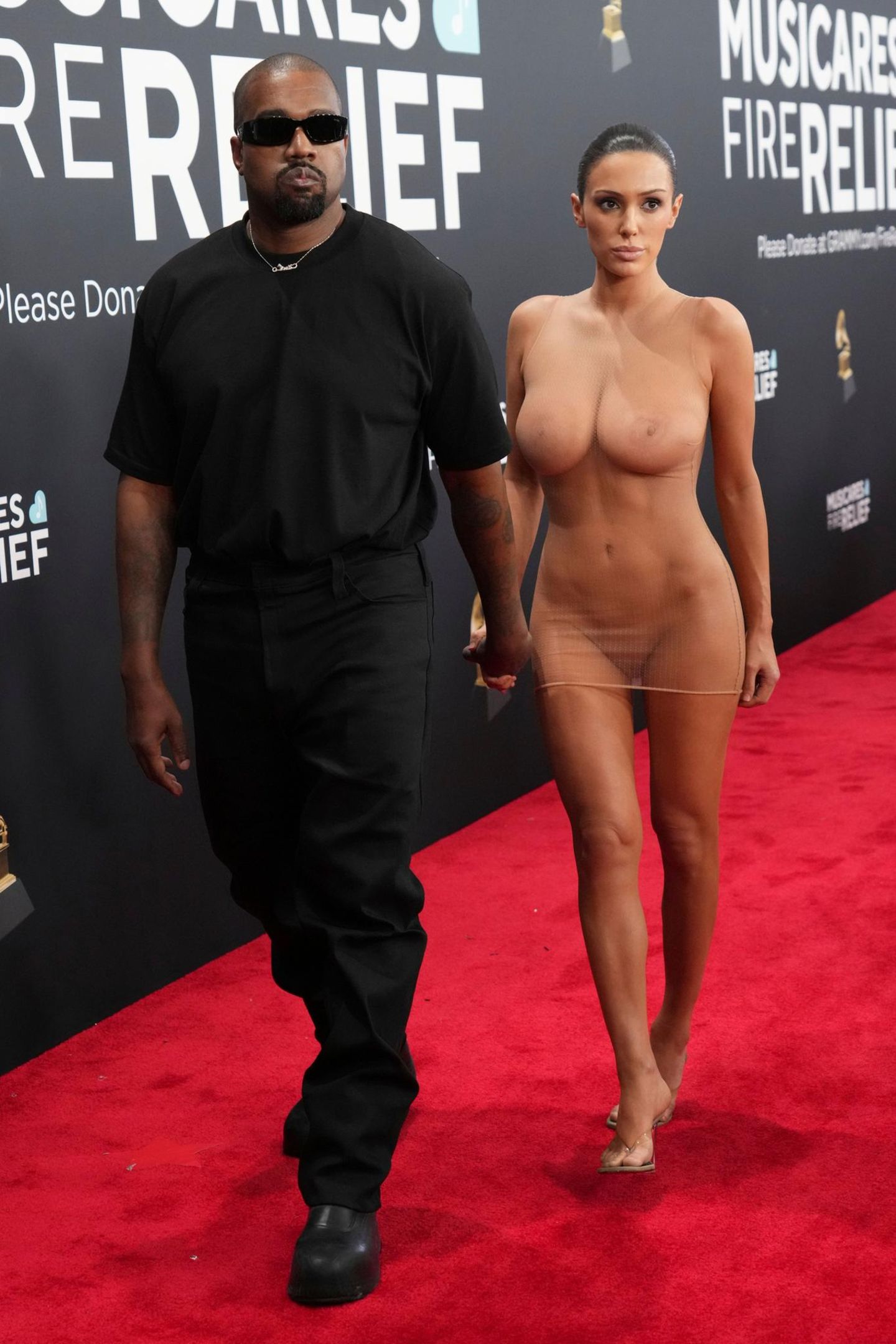 Grammy Kanye West und Bianca Censori Grammy Kanye West und Bianca Censori