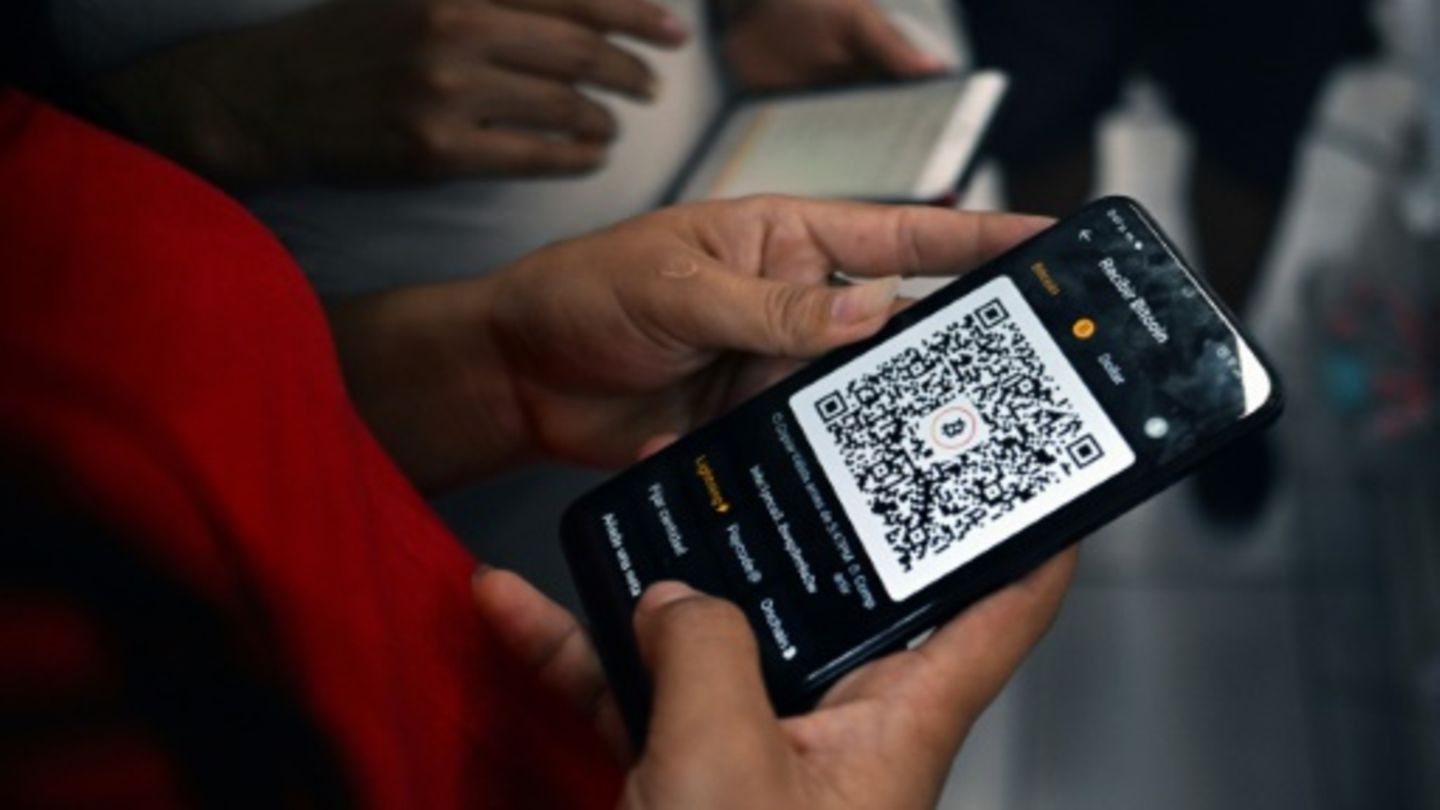 Bitcoin-App-Nutzer in El Salvador