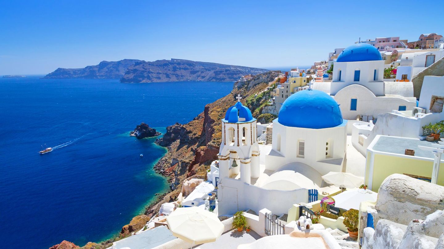 Oia auf Santorini