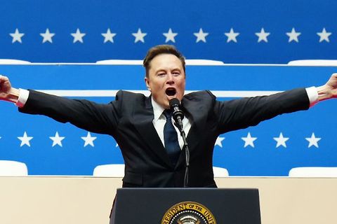 Elon Musk bei Donald Trumps Amtseinführung