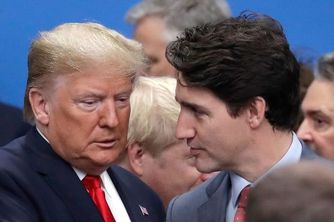 Keine Freunde, aber Nachbarn: Donald Trump und Justin Trudeau