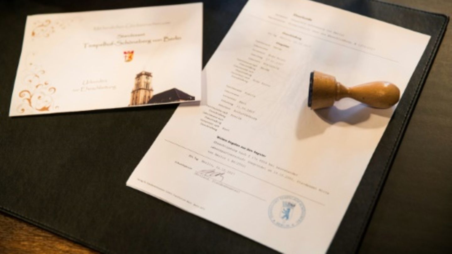 Heiratsurkunde