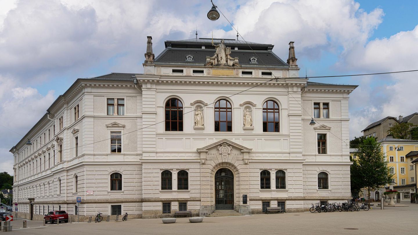 Der Vergewaltigungsprozess findet hier im Landesgericht Salzburg statt