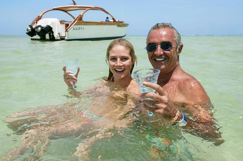 Heidi Klum und Flavio Briatore