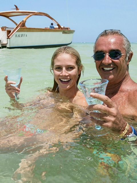 Heidi Klum und Flavio Briatore