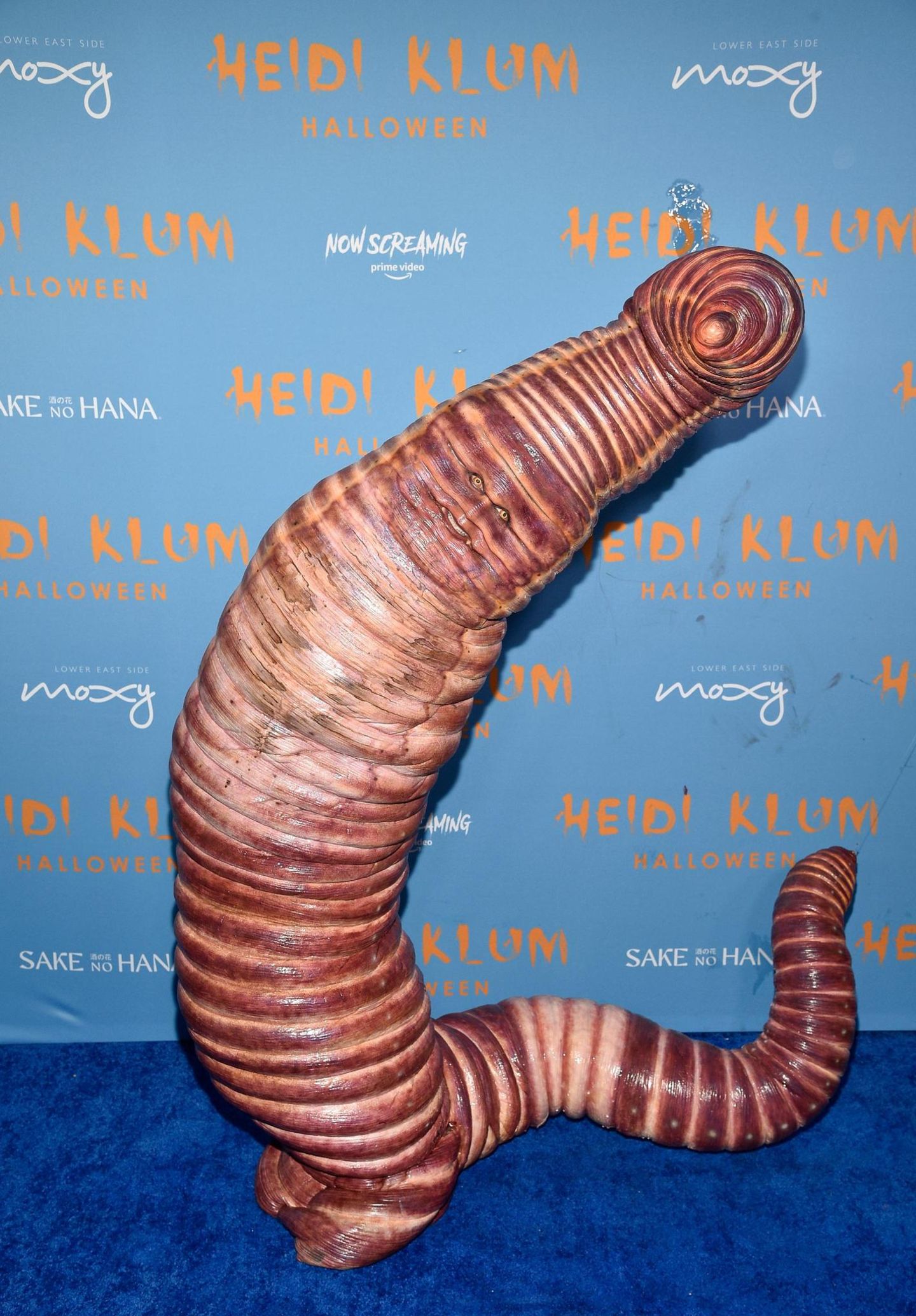 Heidi Klum als Wurm