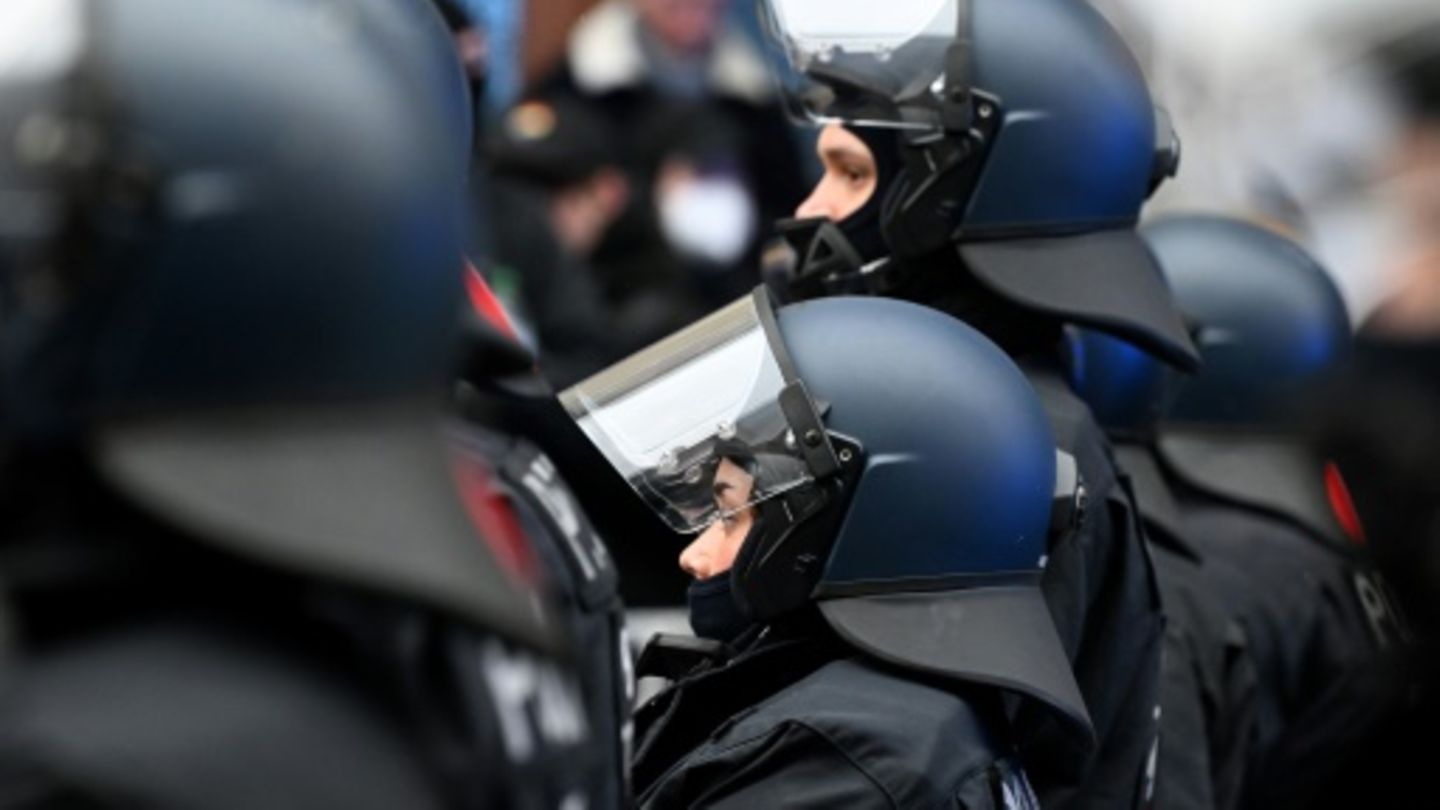 Polizisten in Berlin