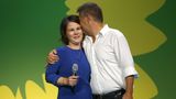Annalena Baerbock und Robert Habeck bei Wahlkampftour