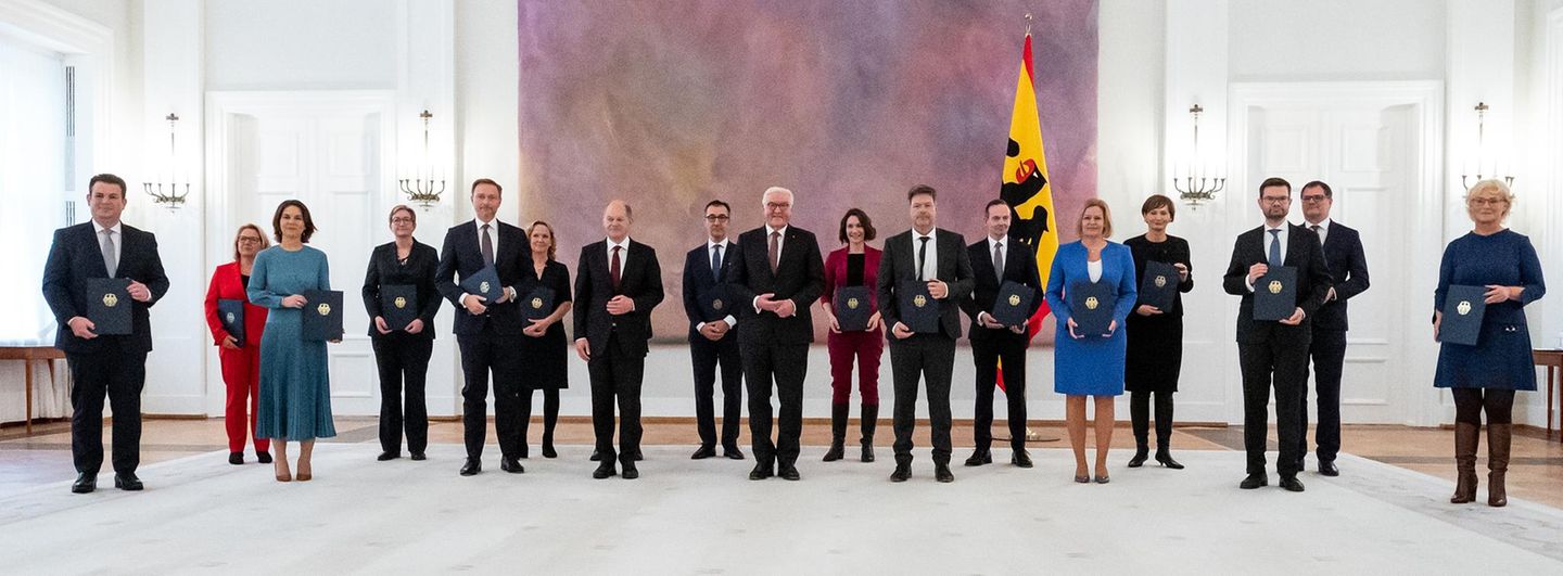Robert Habeck mit Bundesregierung