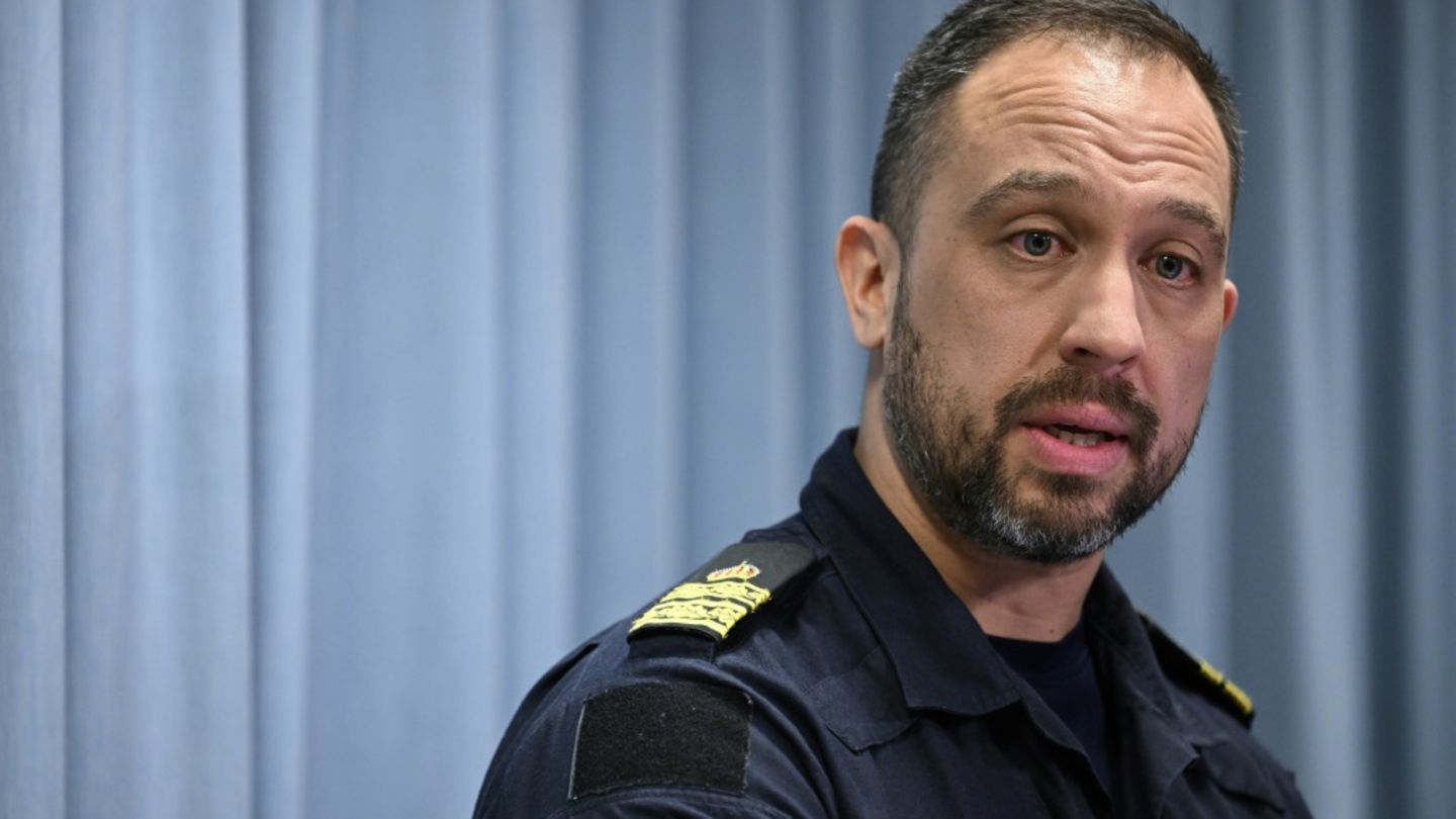 Örebros Polizeichef Roberto Eid Forest am Dienstag
