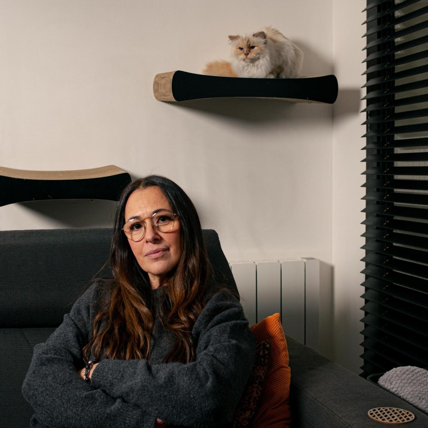 Françoise Caçote, ehemalige Hausdame von Karl Lagerfeld Françoise Caçote, ehemalige Hausdame von Karl Lagerfeld