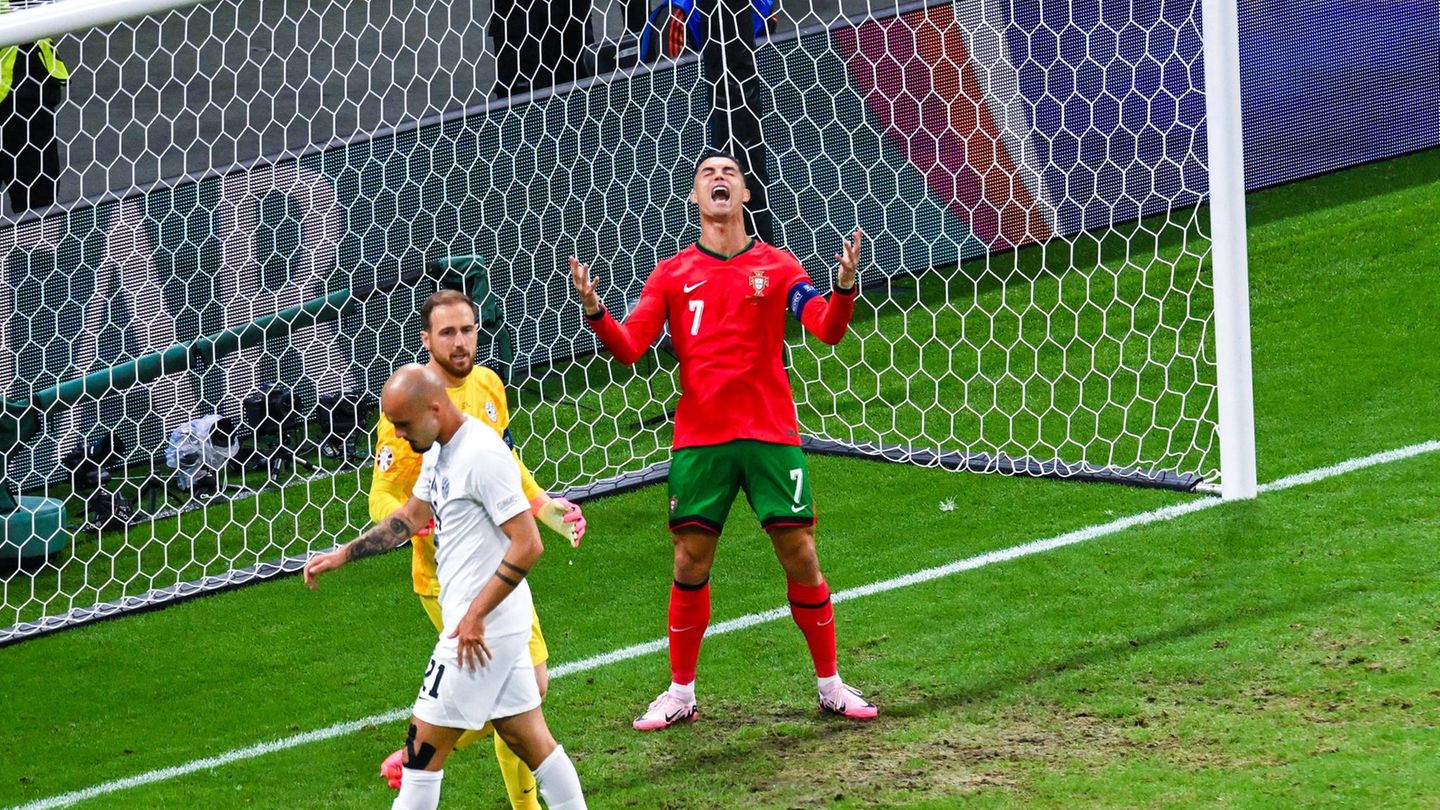 Cristiano Ronaldo bei der EM 2024