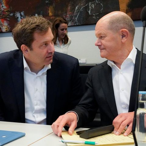 SPD-Chef Lars Klingbeil und Bundeskanzler Olaf Scholz