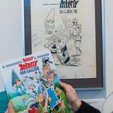 Altes Titelbild eines Asterix-Bandes