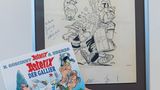 Altes Titelbild eines Asterix-Bandes