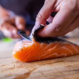 Omega-3-Fettsäuren im Lachs