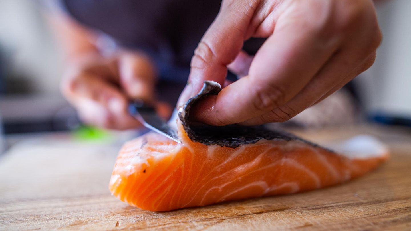 Omega-3-Fettsäuren im Lachs