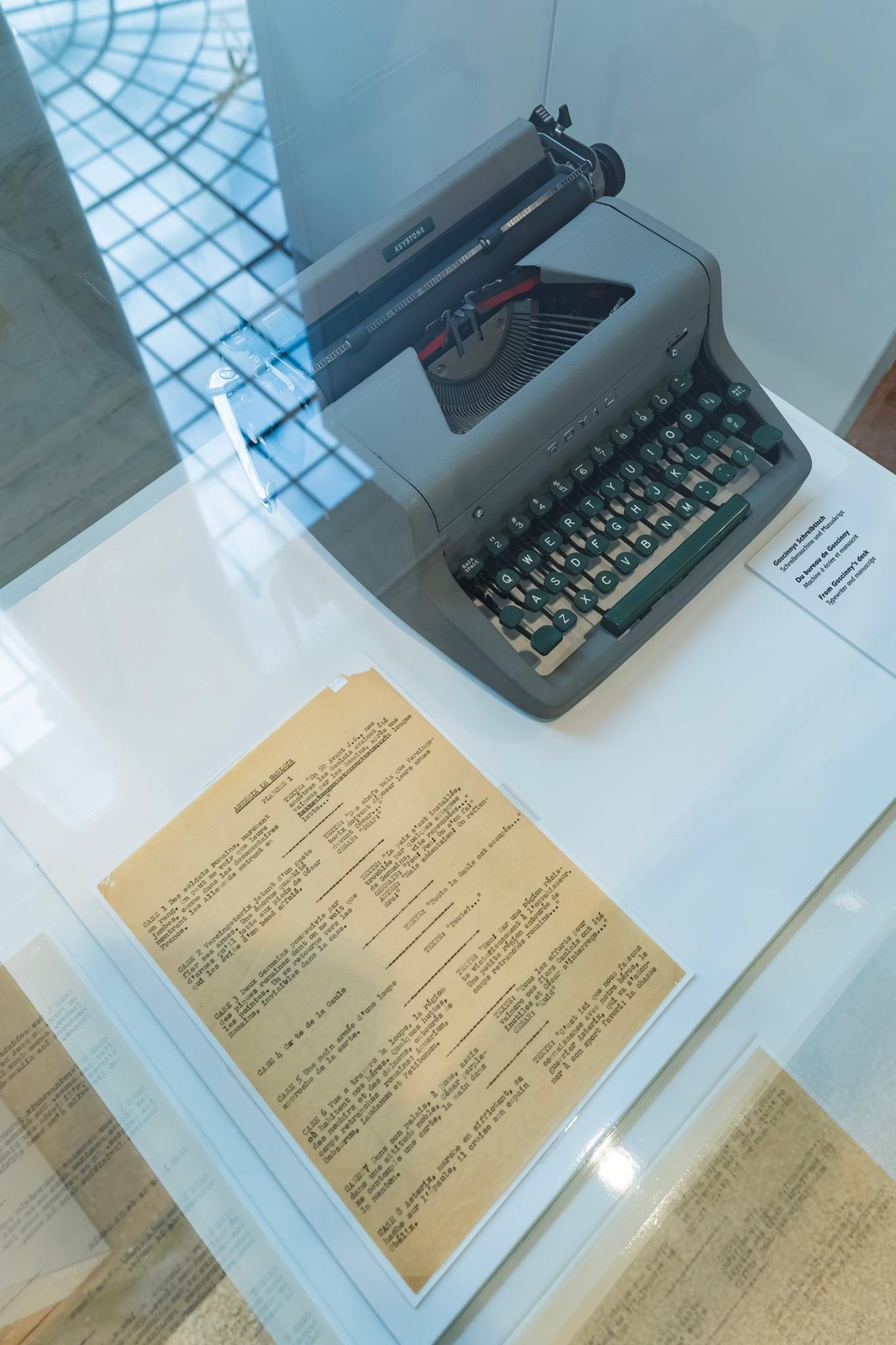 Schreibmaschine von Asterix-Texter René Goscinny