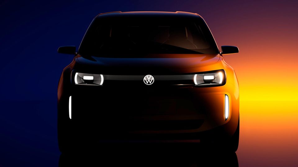 Volkswagen zeigt Bild von 20.000-Euro-E-Auto – ab 2027 im Handel Erster Ausblick auf das neue elektrische Einstiegsmodell von Volkswagen
