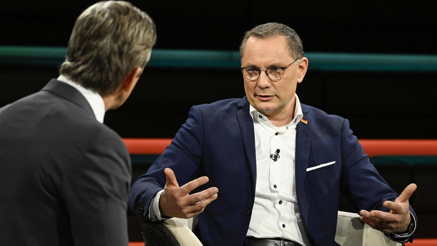 Tino Chrupalla is asked about Björn Höcke – and tries to distract
