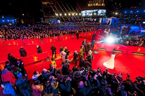 Schöne Aussichten: Lupita Nyong’o (re.) bei der Eröffnungsgala im vergangenen Jahr. Sie war Präsidentin der Jury.