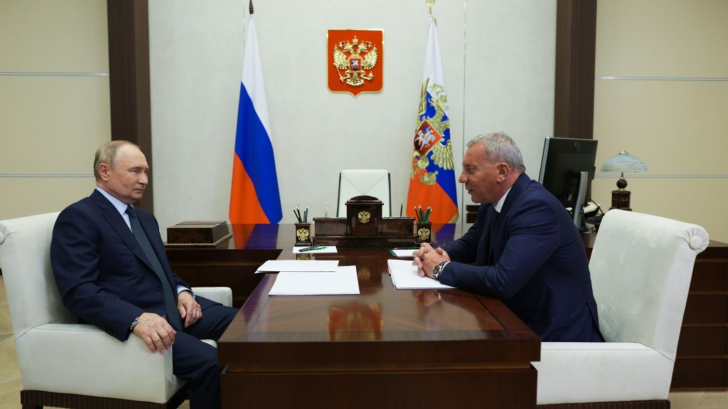 Borissow (r.) und Putin