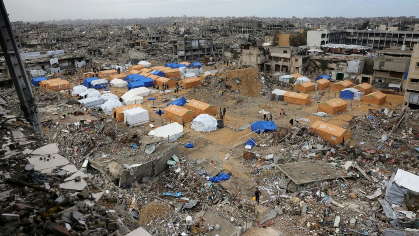 Weite Teile des Gazastreifens sind zerstört