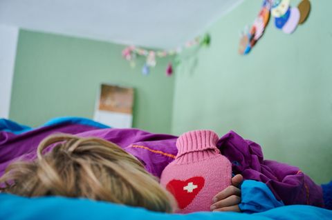Grippe bei Schulkindern