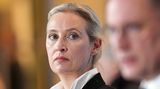 Kurz vor der Wahl macht der CDU-Vorsitzende und Kanzlerkandidat der Union, Friedrich Merz, der AfD ein Wahlgeschenk. Er lässt im Bundestag über zwei Anträge und ein Gesetz zur Verschärfung der Migrationspolitik abstimmen – und nimmt die Stimmen der AfD in Kauf. Auch wenn nur ein Antrag angenommen wird, für die AfD ist es dennoch ein Coup, den sie feiert. Auf der Pressekonferenz nach der historischen Abstimmung blickt Weidel staatstragend. Zum ersten Mal haben die Union und die AfD im Bundestag gemeinsam für ein Gesetz gestimmt. Das mag Weidel für das große Ziel beflügeln, 2029 Kanzlerin zu werden
