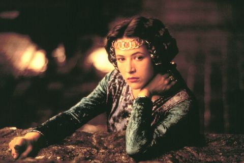 Isabella von Frankreich, hier dargestellt von Sophie Marceau im Film "Braveheart", entdeckte den Ehebruch der Ritter  Isabella von Frankreich, hier dargestellt von Sophie Marceau im Film "Braveheart", entdeckte den Ehebruch der Ritter
