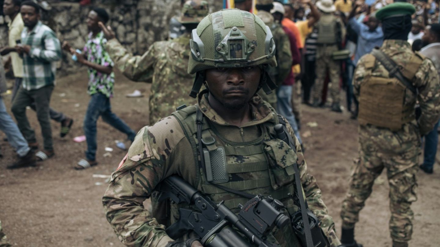 M23-Kämpfer in Goma