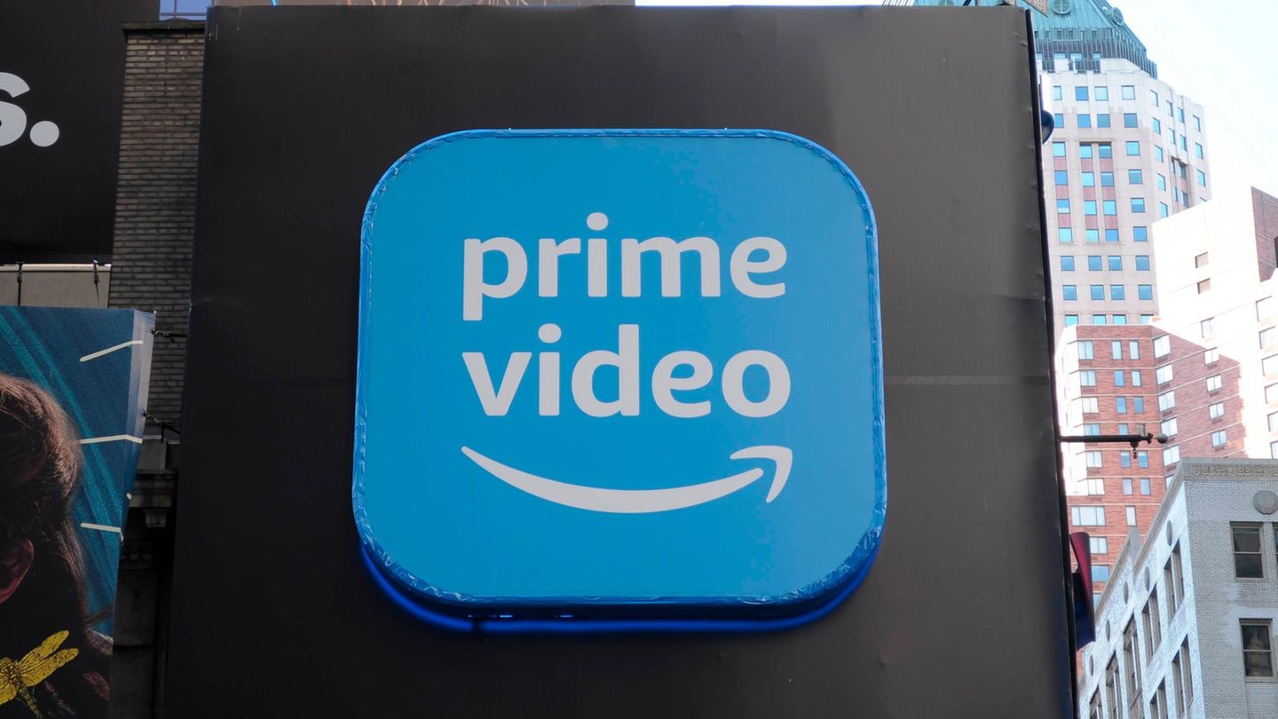 Werbetafel für Amazon Prime Video in Manhattan