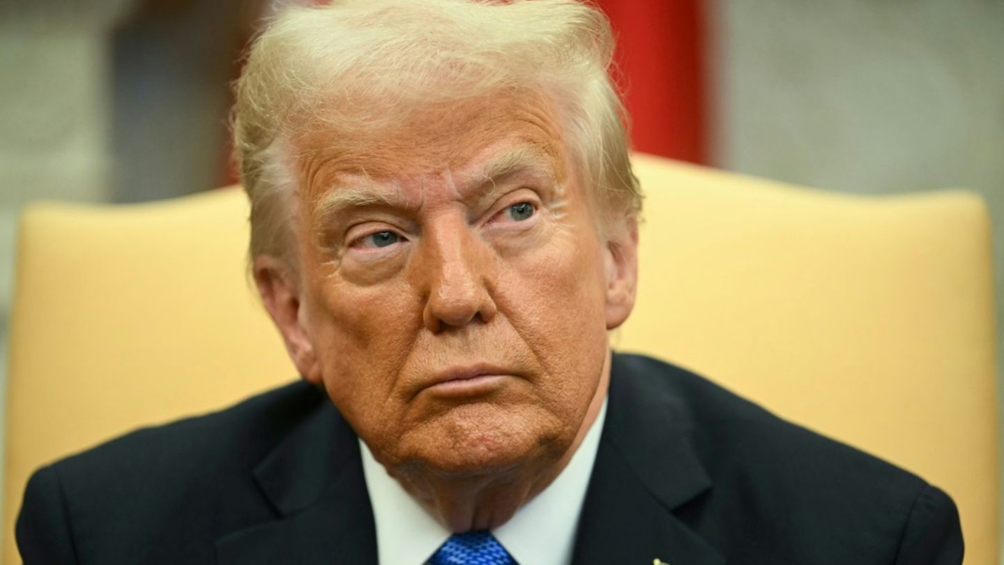 Donald Trump am 7. Februar im Weißen Haus
