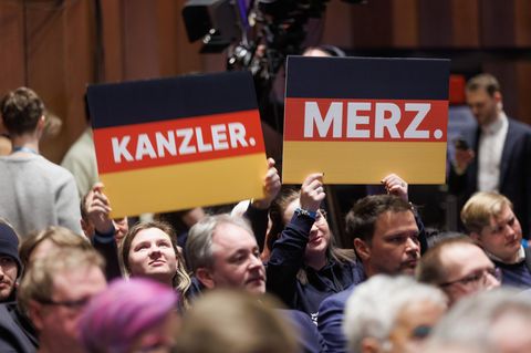 Auftritt von Friedrich Merz bei der CDU Saar