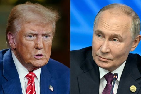 Trump und Putin (r.)
