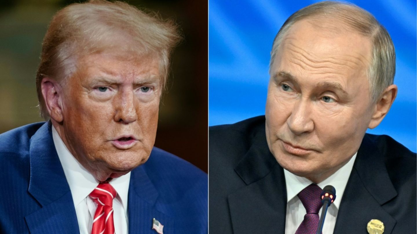 Trump und Putin (r.)