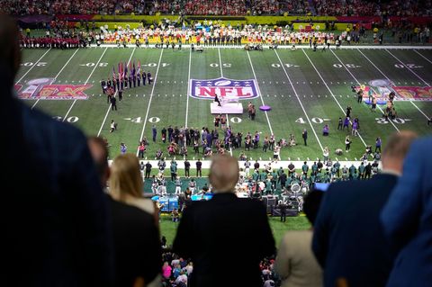 Donald Trump und Taylor Swift sind zusammen beim Super Bowl