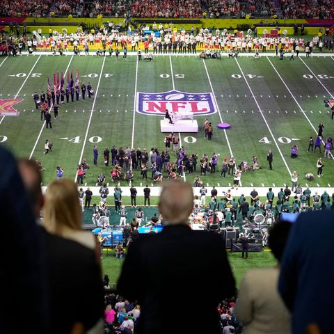 Donald Trump und Taylor Swift sind zusammen im Super Bowl