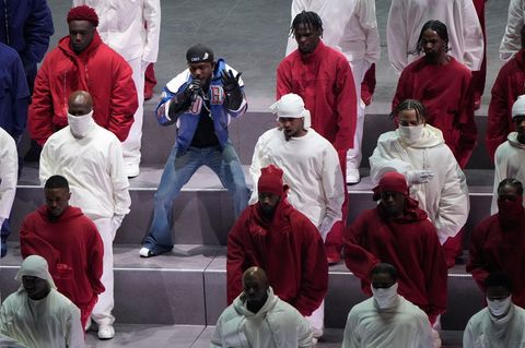 Kendrick Lamar elektrisierte die Zuschauer mit seiner Halbzeitshow