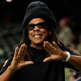 Rapper und Unternehmer Jay-Z lässt sich das Spektakel Super Bowl nicht entgehen