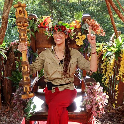 Dschungelcamp: Lilly Becker auf dem Dschungelthron