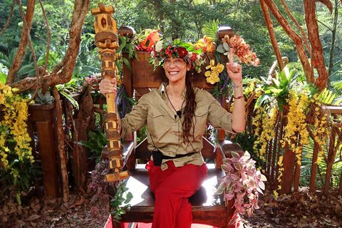 Dschungelcamp: Lilly Becker auf dem Dschungelthron