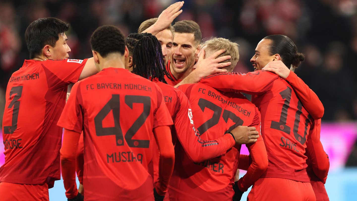 Nicht genug Kontrast: Die Rückennummern des FC Bayern sind nicht deutlich genug zu erkennen, sagt die Uefa