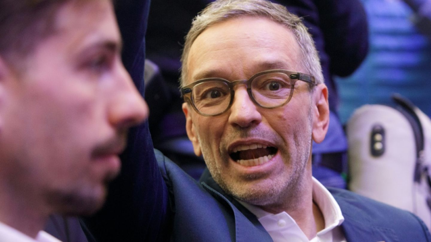 Kickl beim Neujahrstreffen der FPÖ im Januar