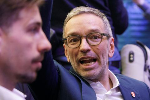 Kickl beim Neujahrstreffen der FPÖ im Januar