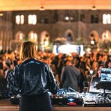 Die Open Air-Disco beim Flüchtlingsball