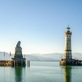 Lindau am Bodensee: Blick auf die Kulisse des Hafens