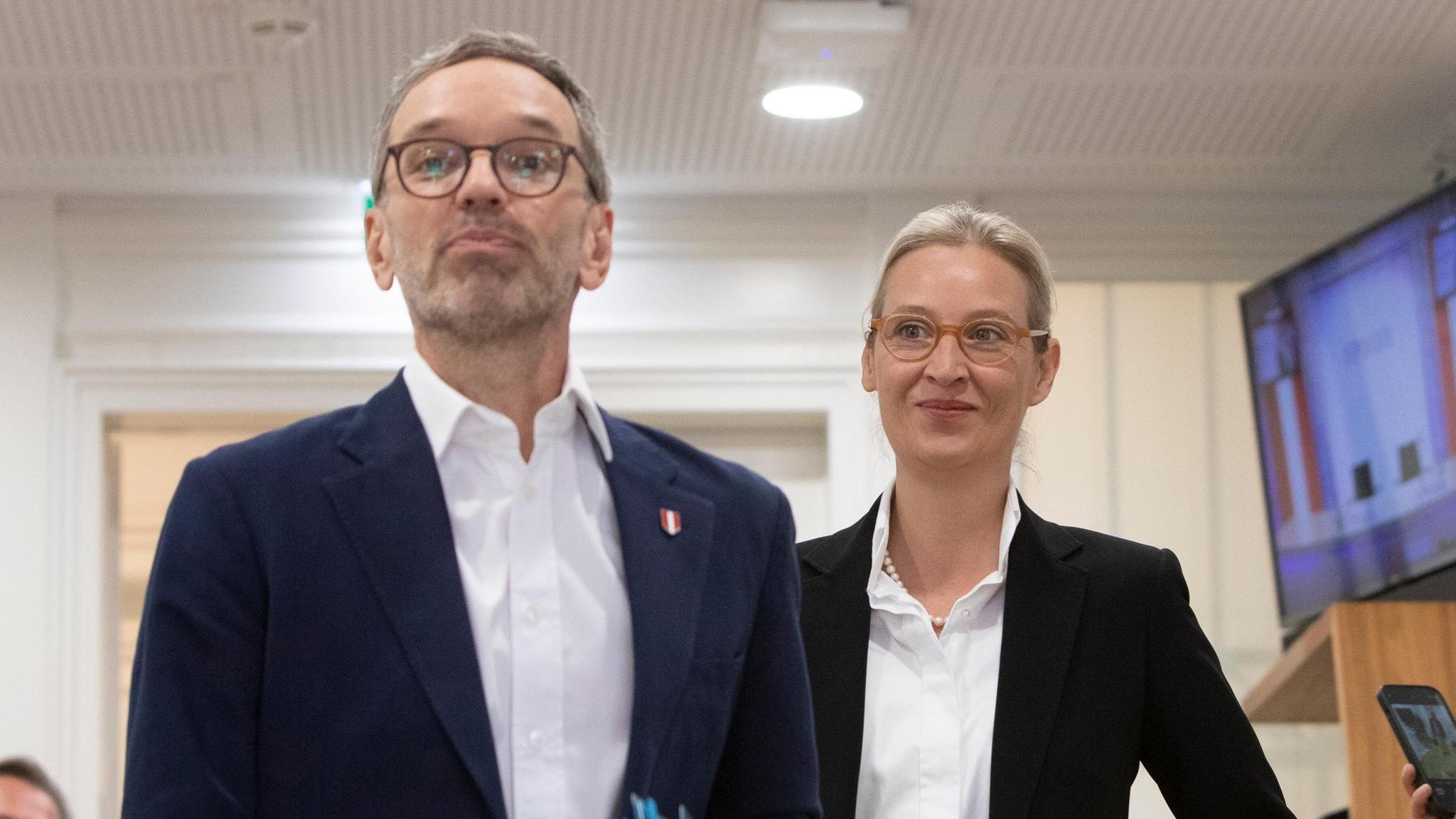 Herbert Kickl und Alice Weidel