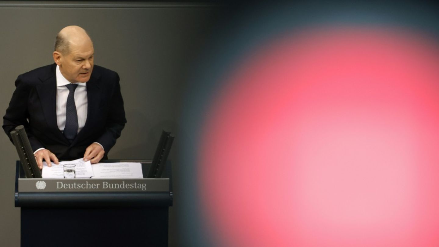 Scholz im Bundestag